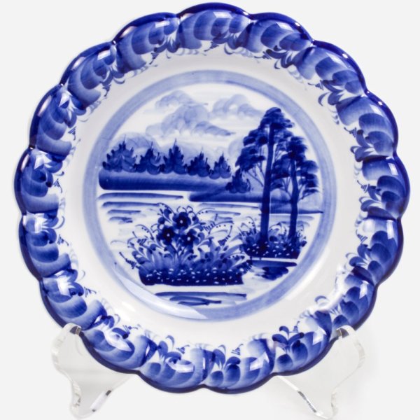 Плакетка Гжель