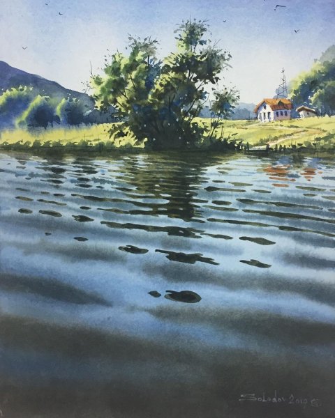 Николай Солодов акварель