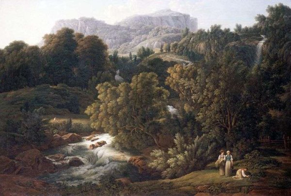 Кох горный пейзаж картина