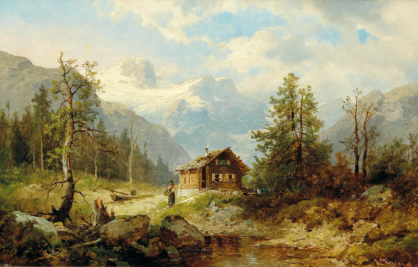 Йозеф Хольцер пейзажи