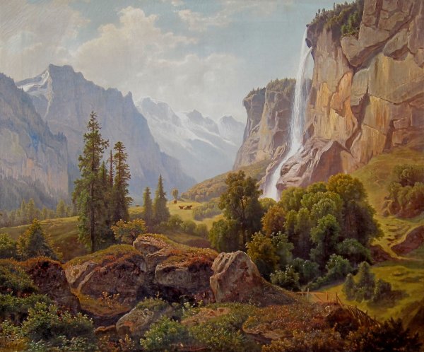 Joseph Jansen картины пейзаж