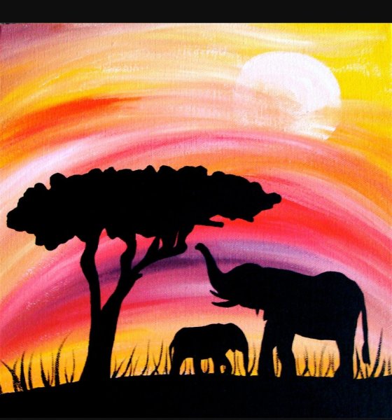 Силуэт в изобразительном искусстве