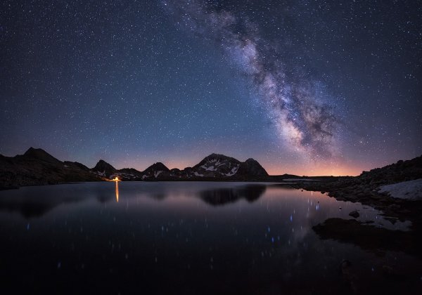 Звездное небо пейзаж