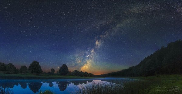 Природа ночь звезды