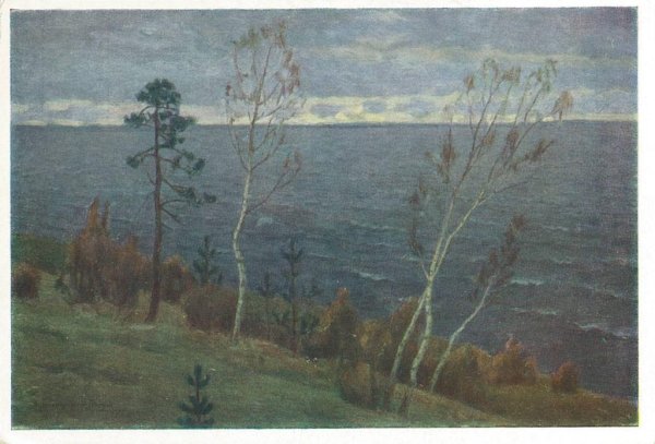 Лужи в живописи маслом