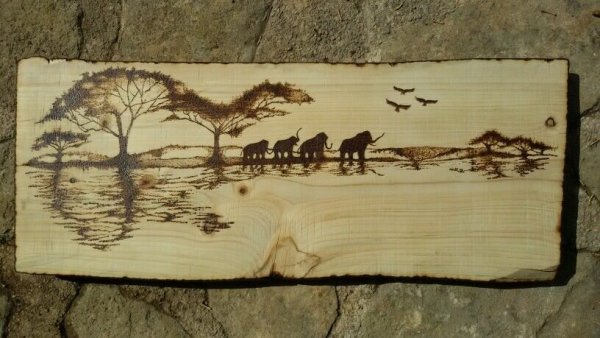 Выжигание по дереву идеи