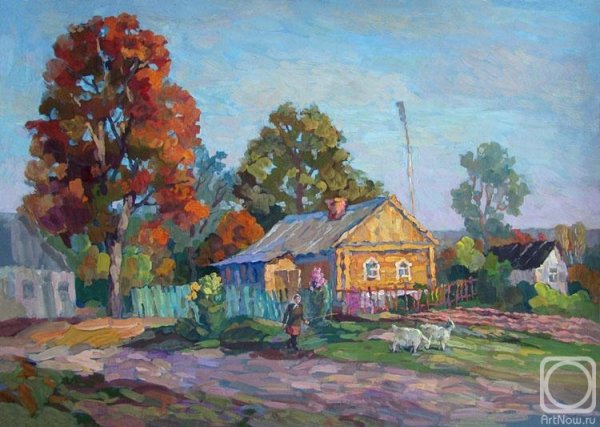 Станковая композиция осень