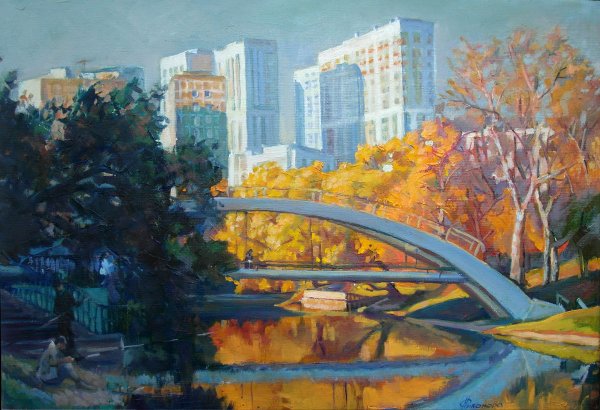 Городской пейзаж детский