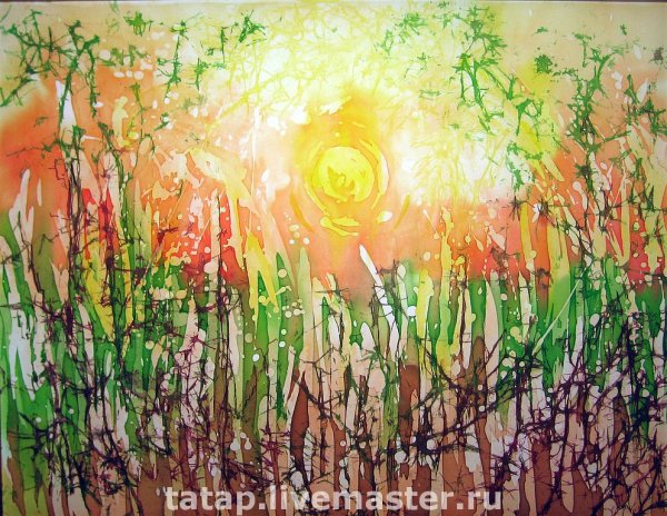 Горячий батик картинки пейзаж