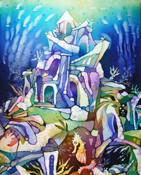 Алла Рассолова батик