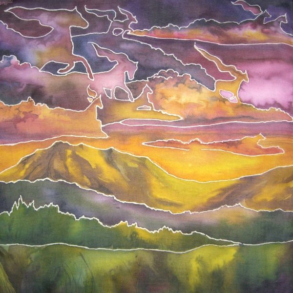 Батик пейзаж