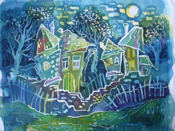 Евгения Мельникова батик