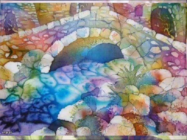 Алла Лойкова батик