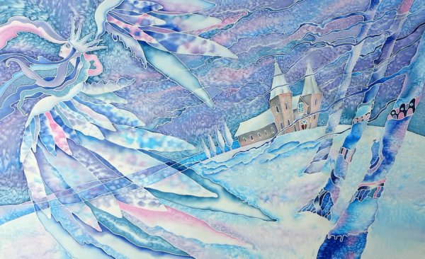 Анна Ковалева.батик