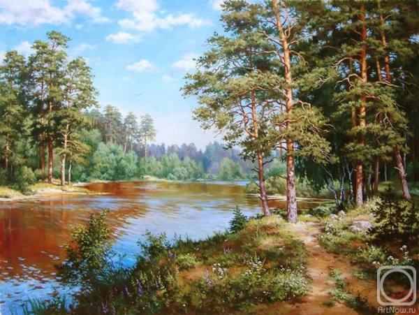 Русский пейзаж художник Игорь Прищепа