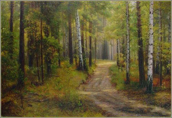 Художник - пейзажист Виталий Зайцев