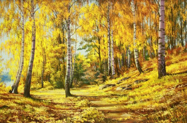 Осень художник Былич Александр Леонидович