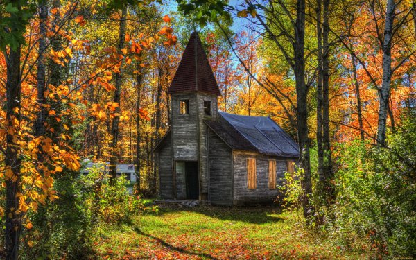 Осень в деревне