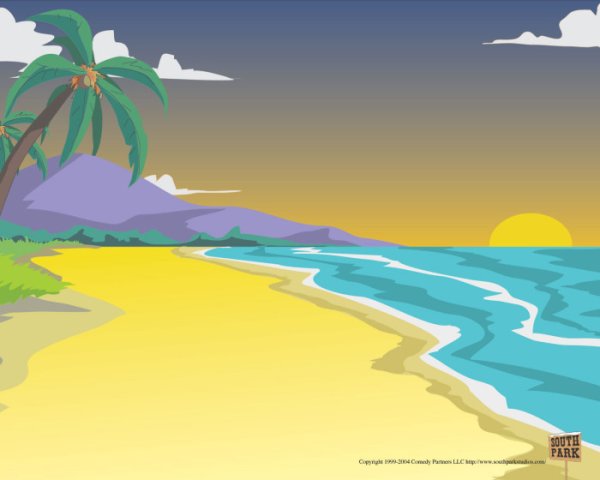 Море рисунок