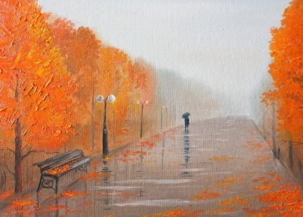 Воздушная перспектива в живописи