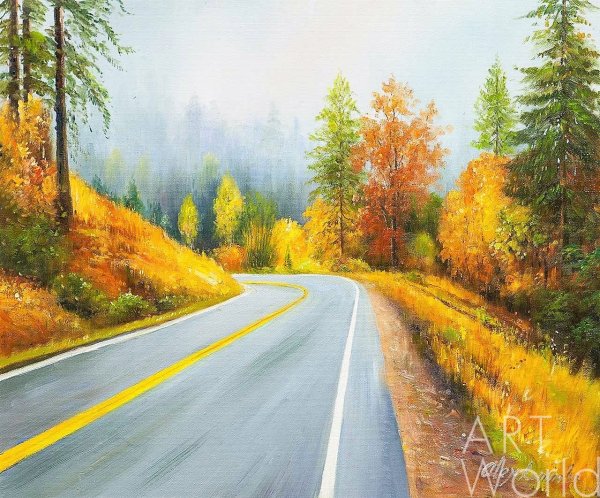 Воздушная перспектива и линейная перспектива