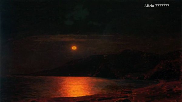 Архип Куинджи. 'Ночное', 1908.