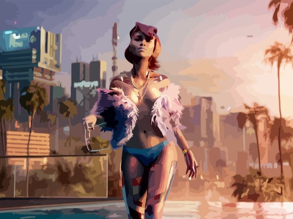 Cyberpunk 2077 реклама