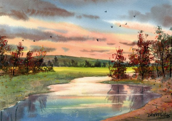 Осенний пейзаж Грэм Геркен