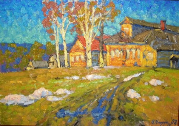 Александр Александровский художник летние картины