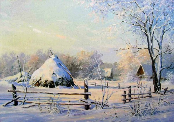 Осенние пейзажи Юрия Обуховского