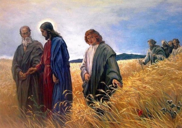 Апостол Матфей фреска