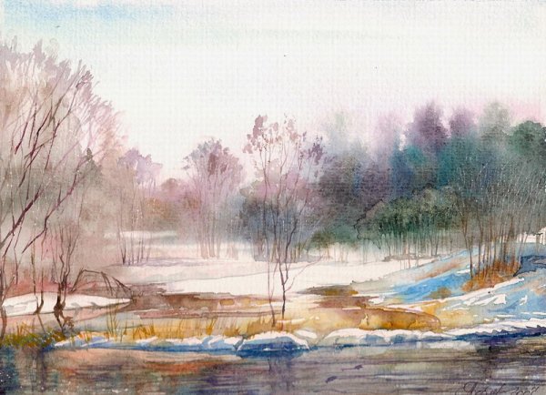 Андрей Яковлев художник акварелист