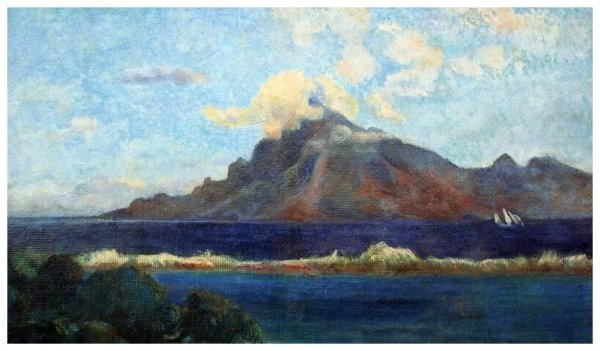 Мартиникский пейзаж Гоген