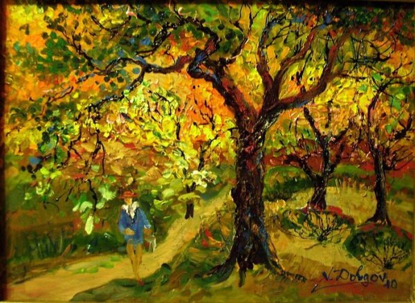 Аллея алискамп Ван Гог