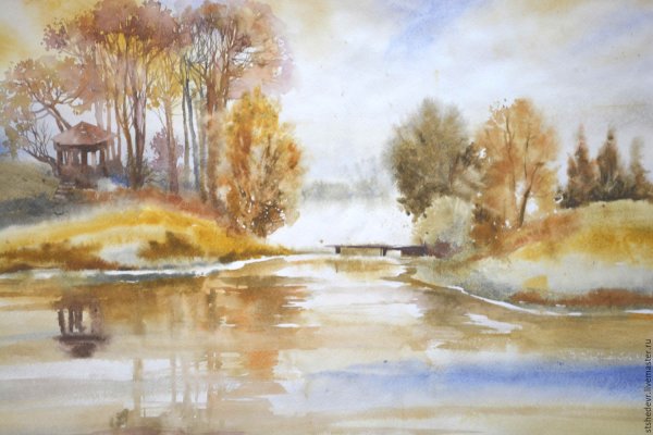 Юрий Ломков художник акварелист