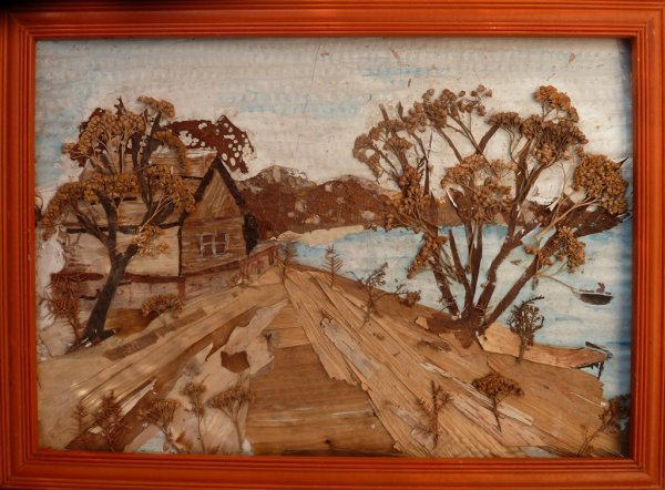 Картины из природного материала