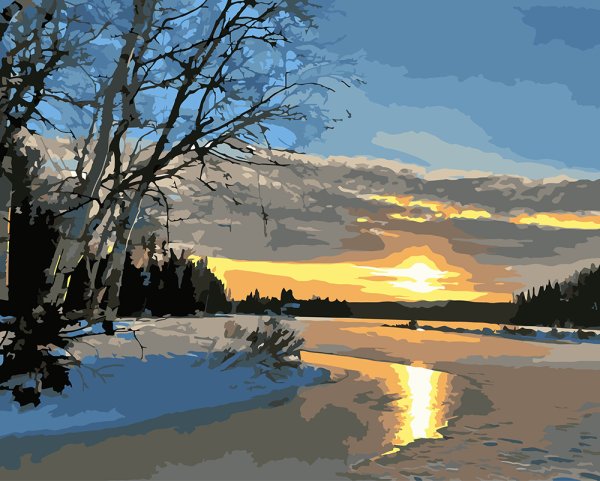 Морозное утро