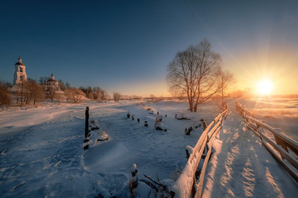 Филипповское пейзаж зима