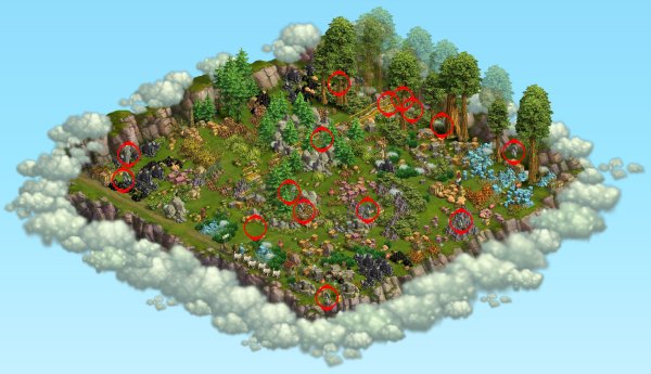 Клондайк алмазное карта