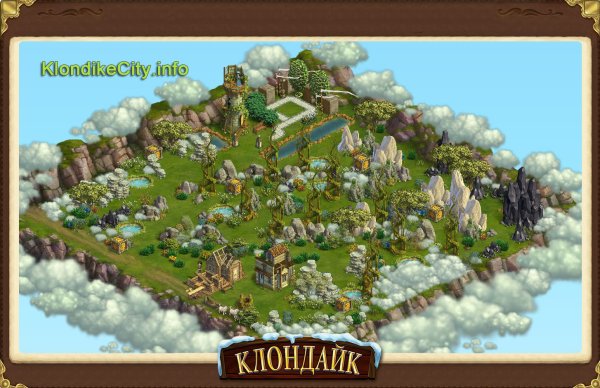 Карта утопия Клондайк
