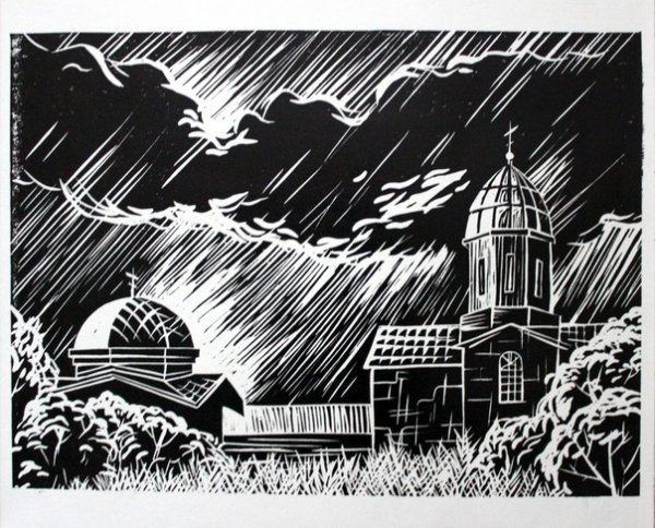 Гравюры линогравюра Ксилография