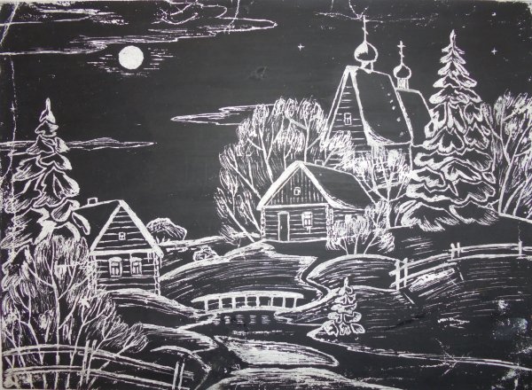 Тарабильдене граттаж