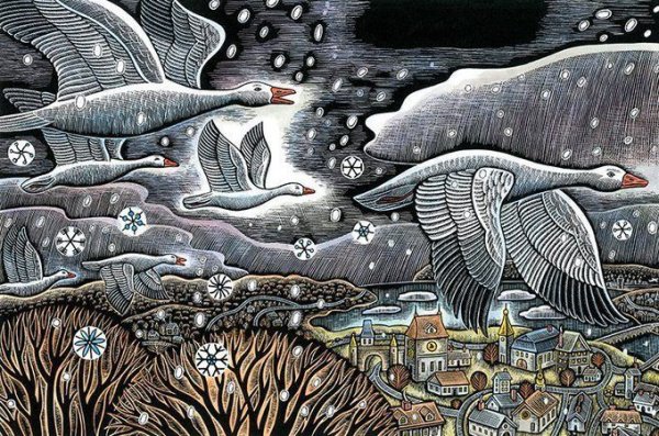 Город на черной бумаге