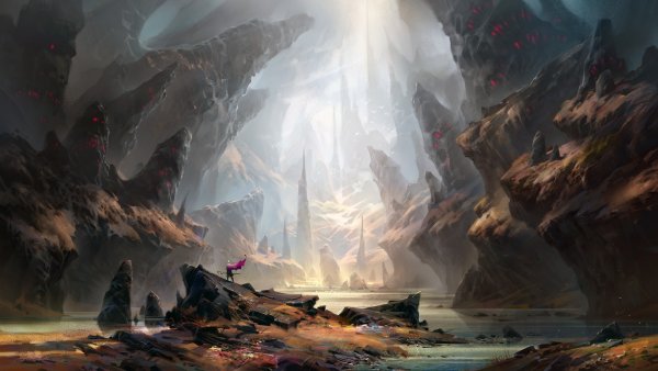 Пейзажи в стиле фэнтези