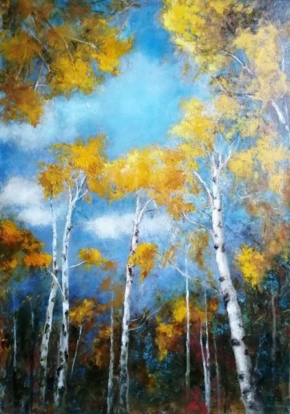 Алексей Мосман осенние пейзажи картины