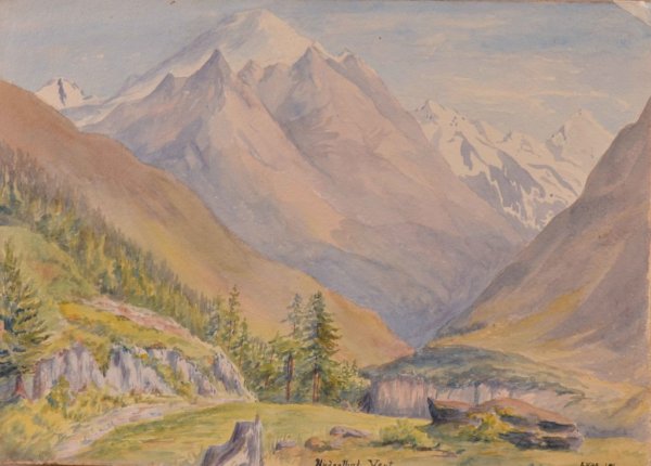 Картина Адольфа Гитлера живопись