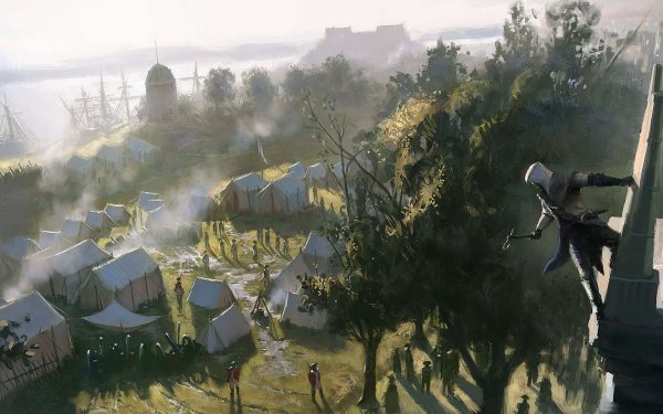 Assassins Creed 3 концепт арты