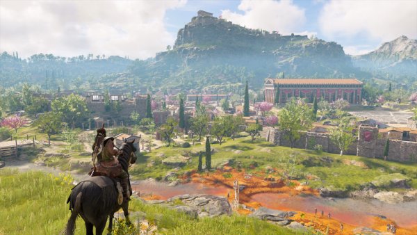 Ассасин Крид Одиссея пейзажи