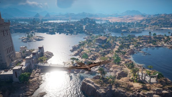 Ассассинс Крид Оригинс пейзажи