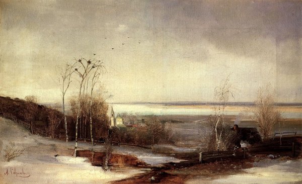 Алексей Саврасов. Лосиный остров в Сокольниках, 1869